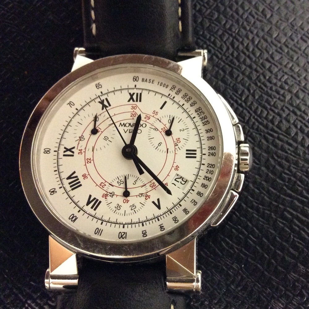 Movado watch.